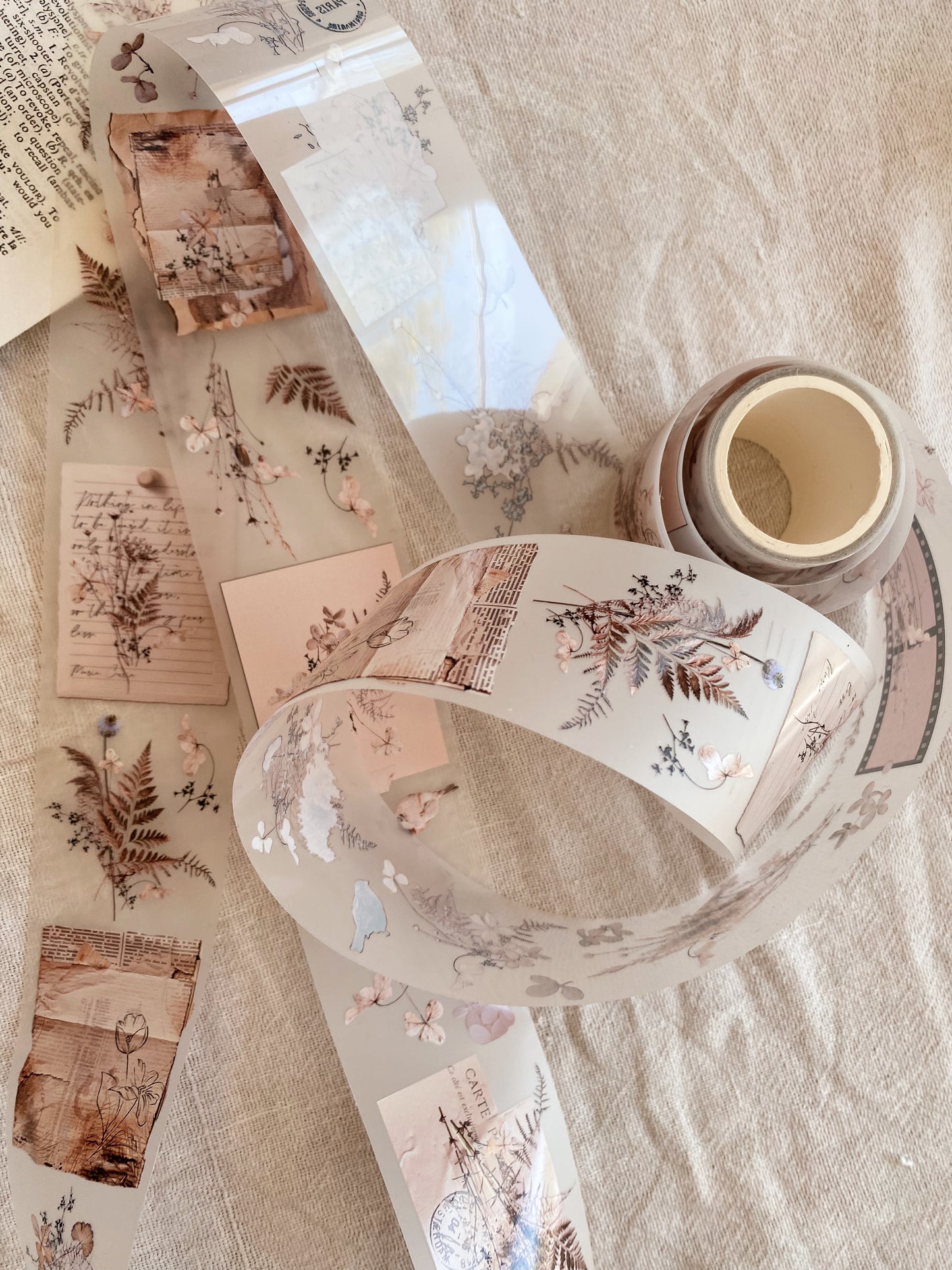 PET tape - Dried flowers