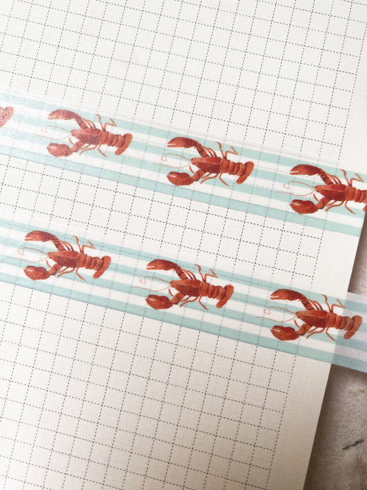 Washi tape - Lobster