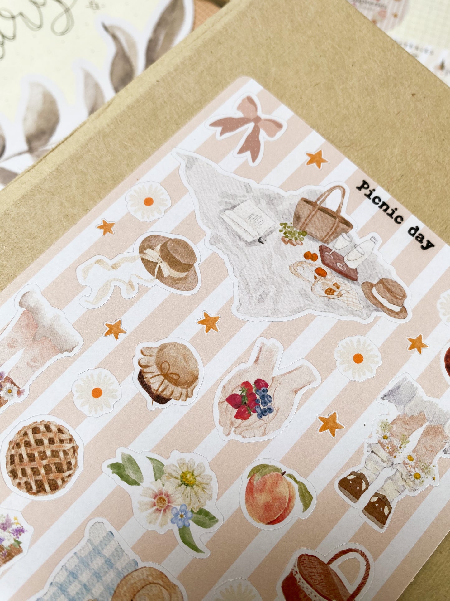 Stickers sheet - Picnic day