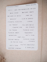 Lade das Bild in den Galerie-Viewer, Sticker sheet - Some words S-085
