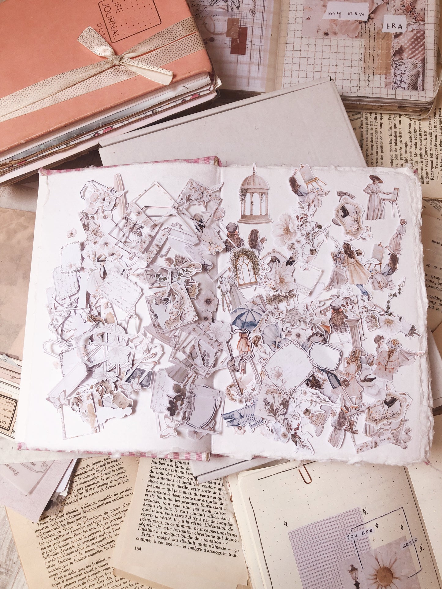 Large kit of 250+ stickers