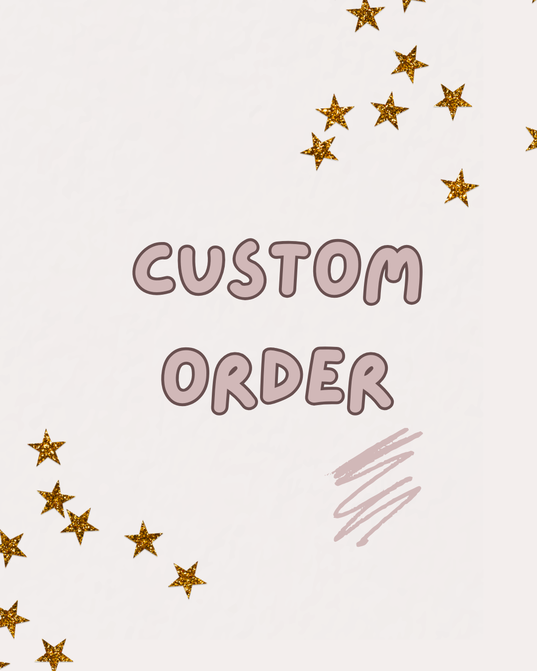 Custom order for Katrin