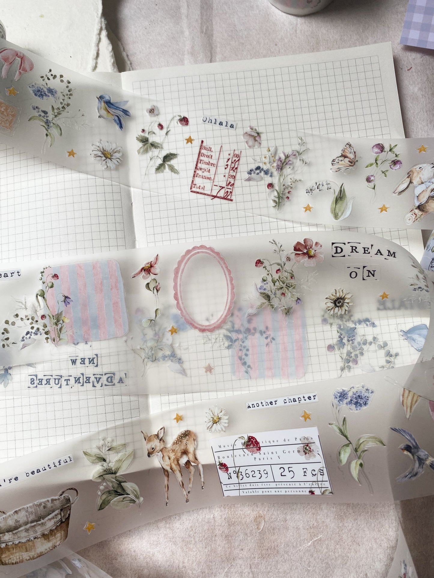 PET tape - Lovely moments - P-011