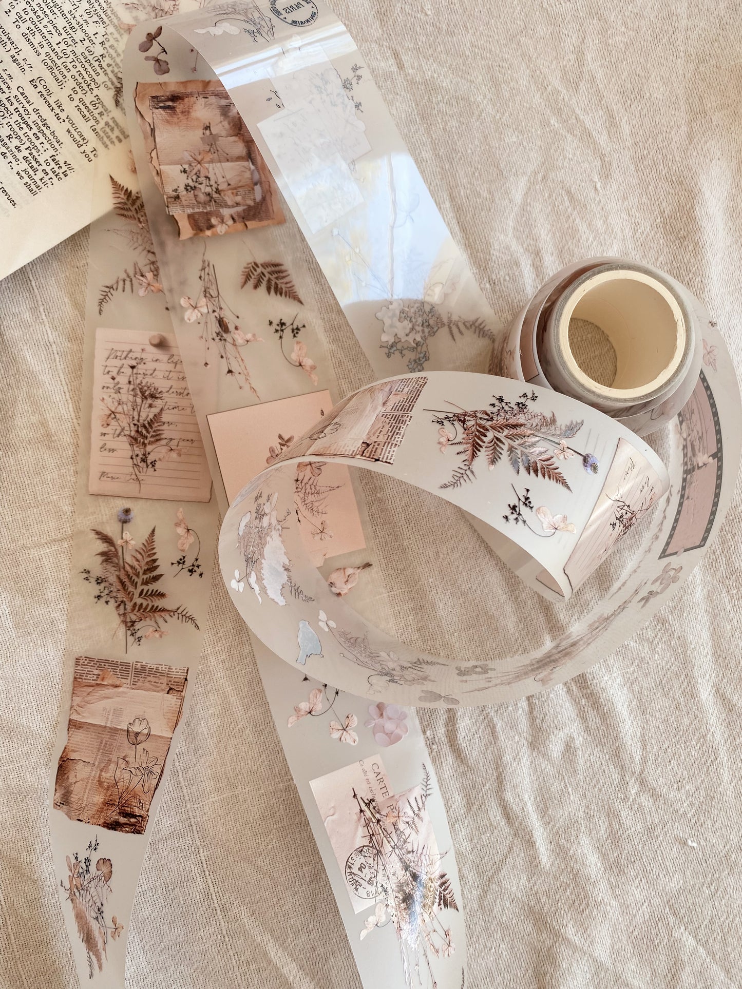PET tape - Dried flowers