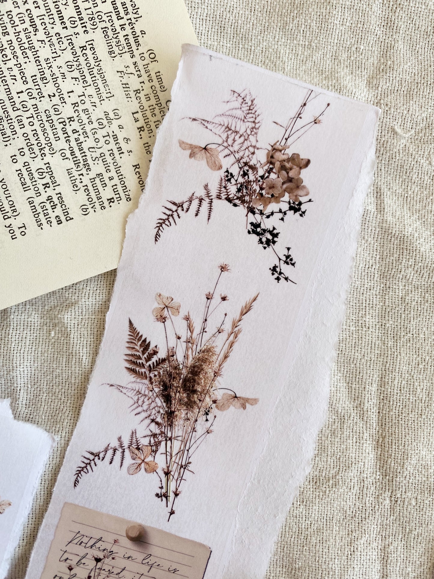 PET tape - Dried flowers
