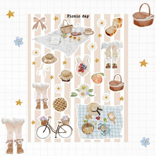 Stickers sheet - Picnic day
