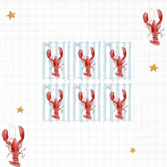 Stickers sheet - Lobsters - S-291