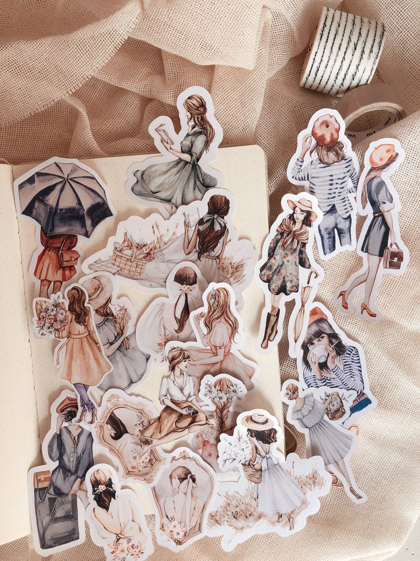 20 women stickers