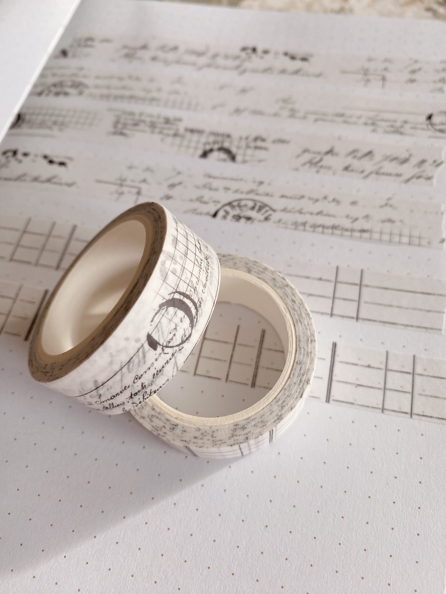 Washi tapes - Vintage Black & White
