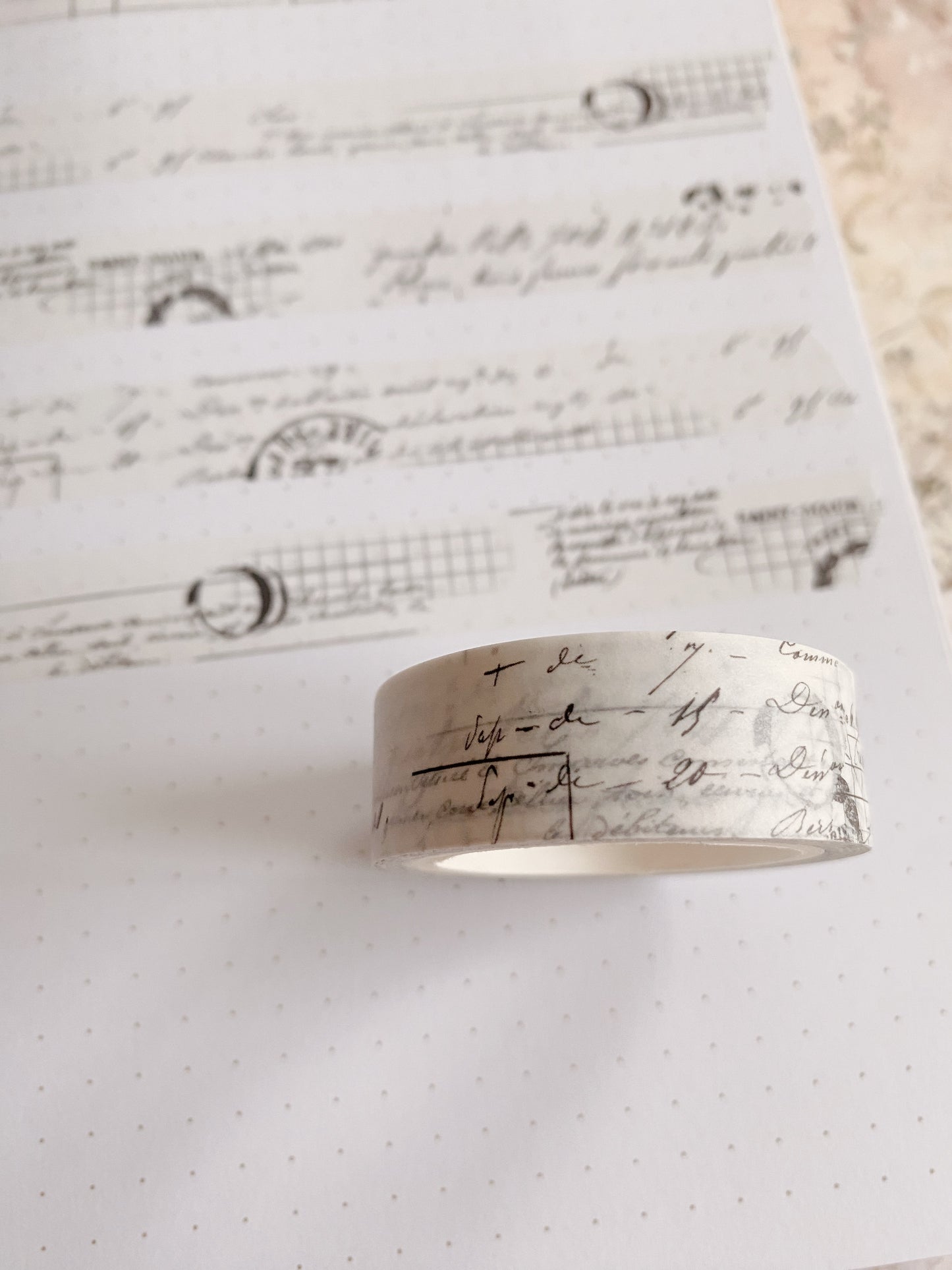 Washi tapes - Vintage Black & White