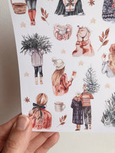 Carregar imagem no visualizador da galeria, Winter Girls Sticker sheet
