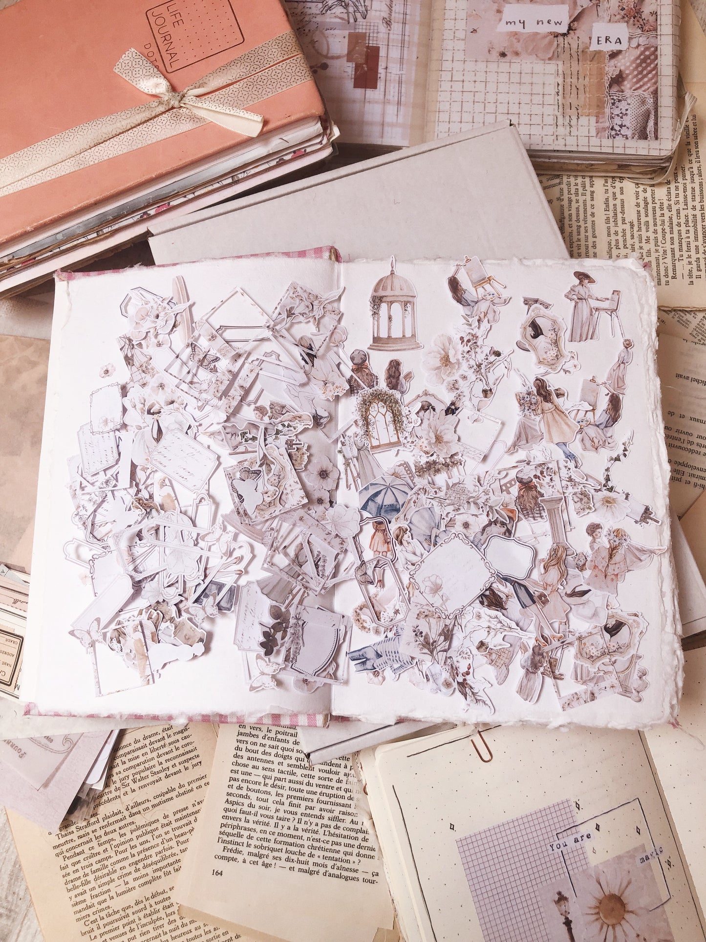 Large kit of 250+ stickers