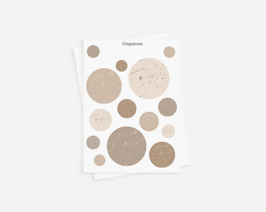 Sticker sheet - Circles - S-142