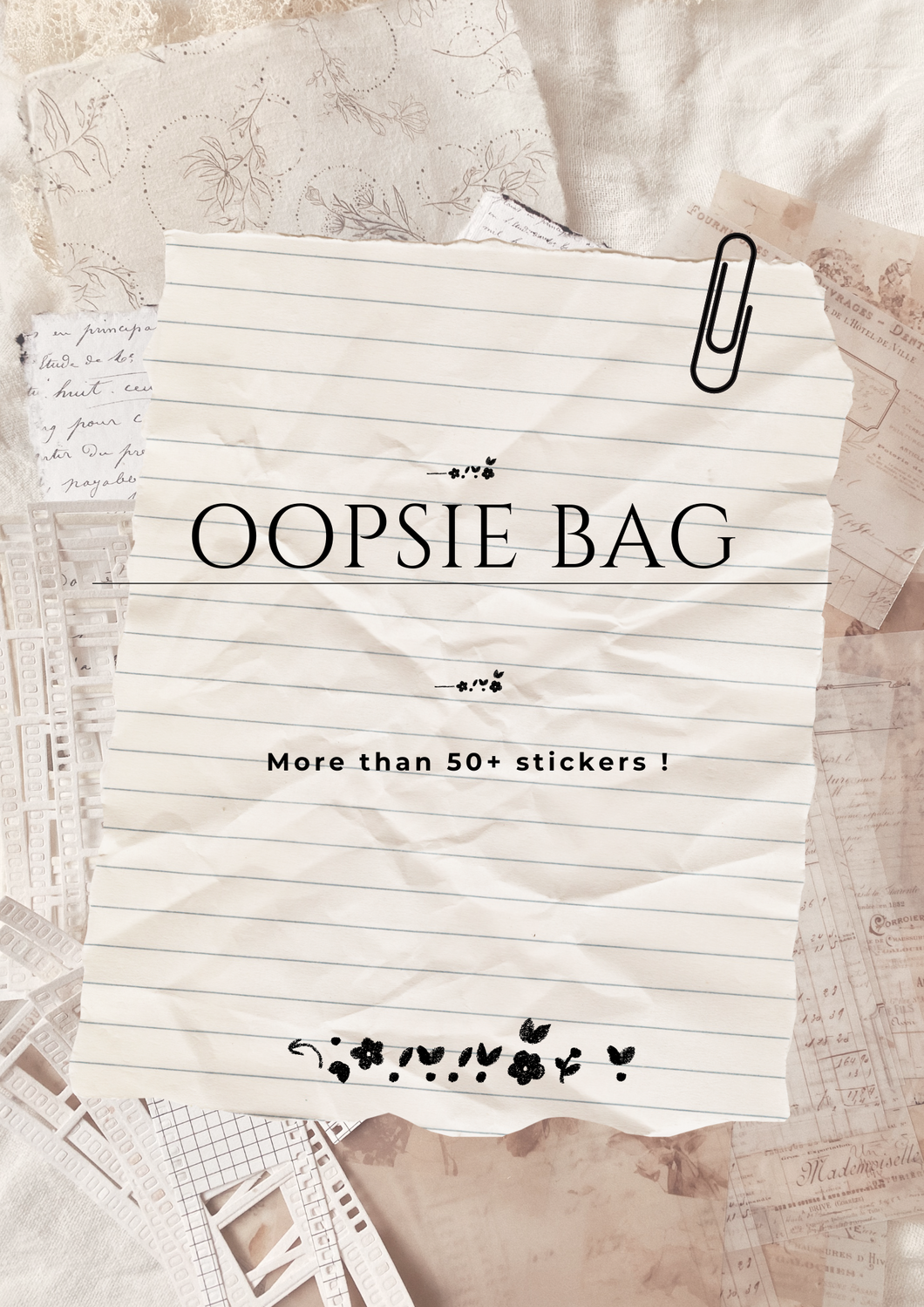 Oopsie bag !