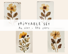 Cargar imagen en el visor de la galería, PRINTABLE - Pressed flowers v.1
