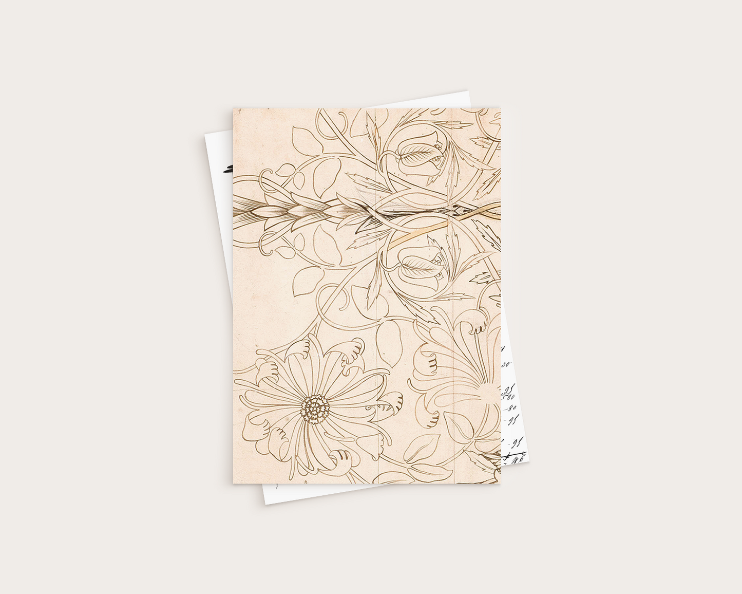 Printable set - Vintage pattern