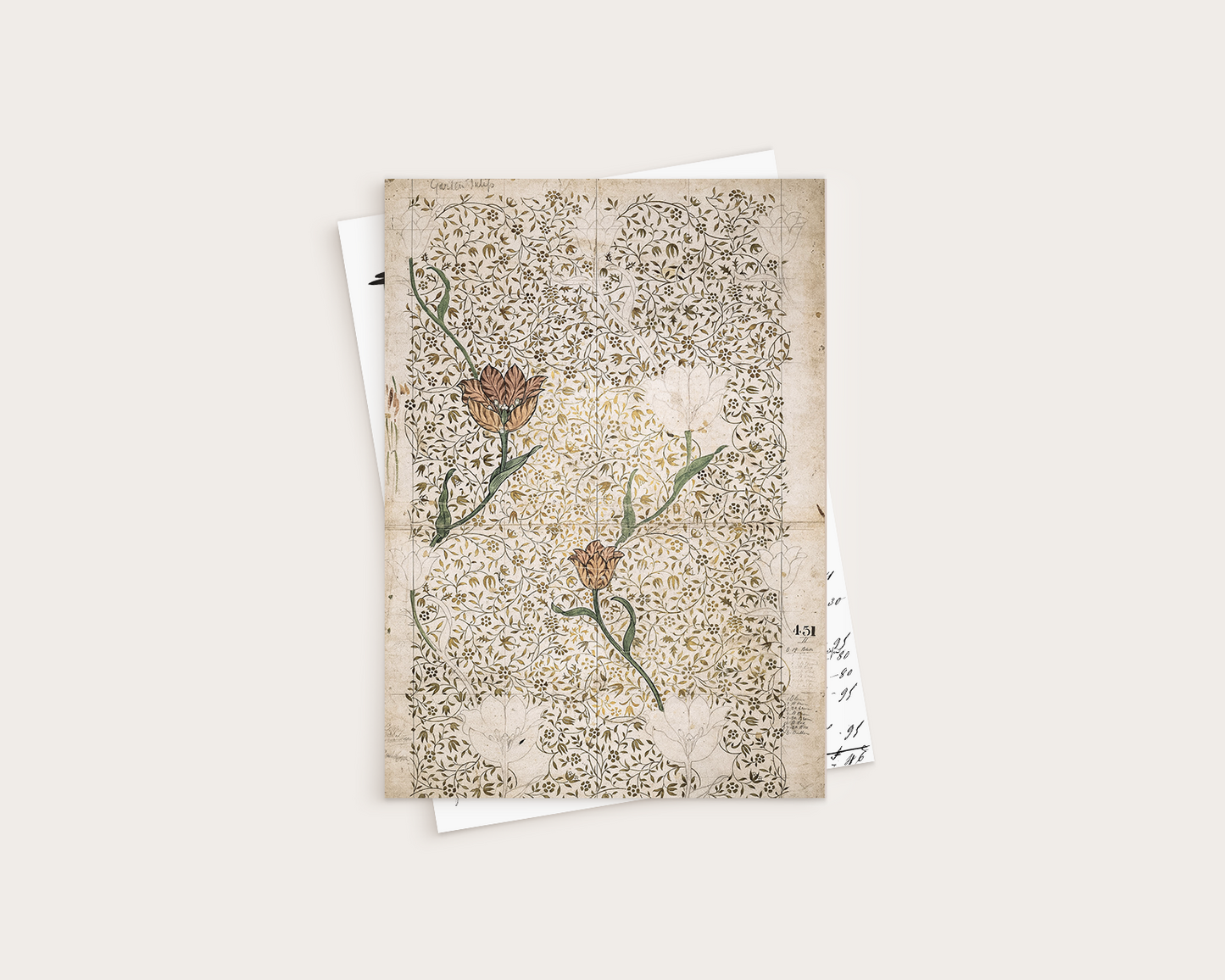 Printable set - Vintage pattern
