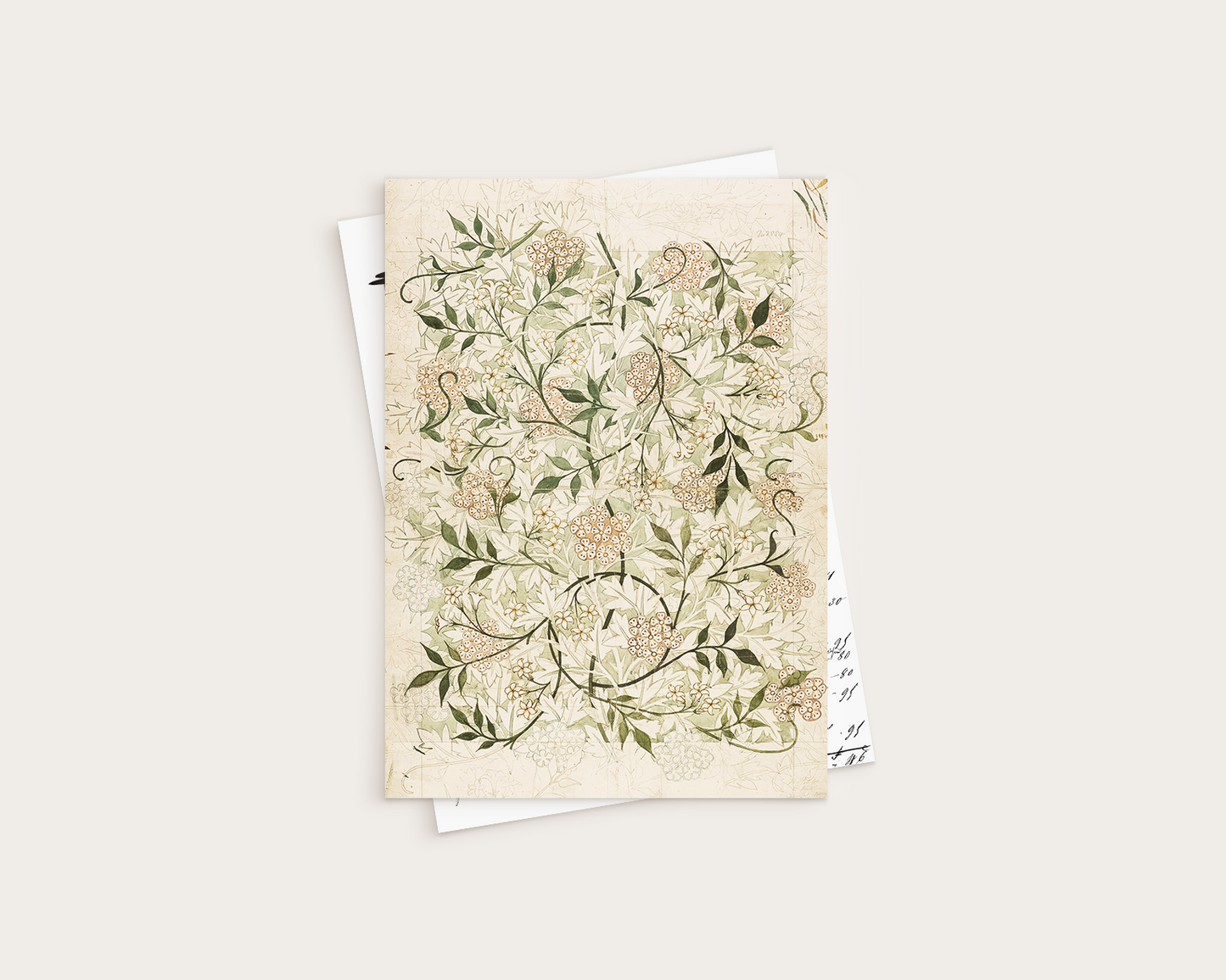 Printable set - Vintage pattern