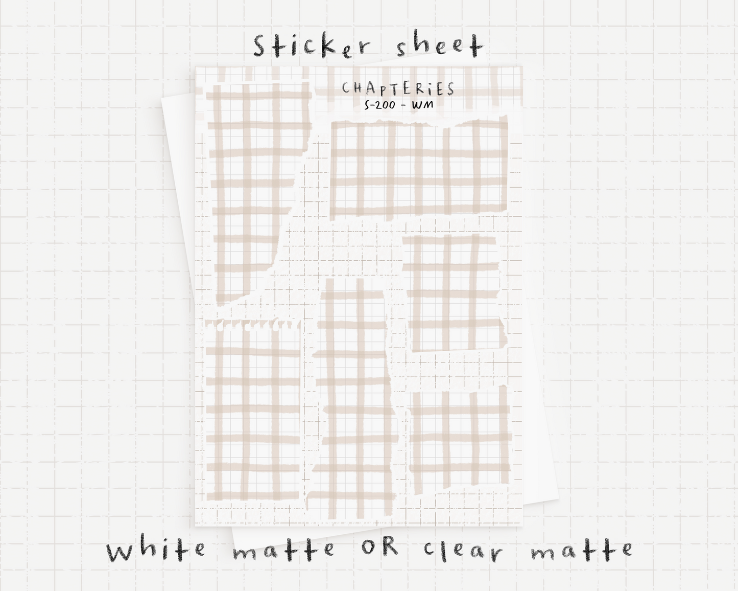Printable set - Torn papers