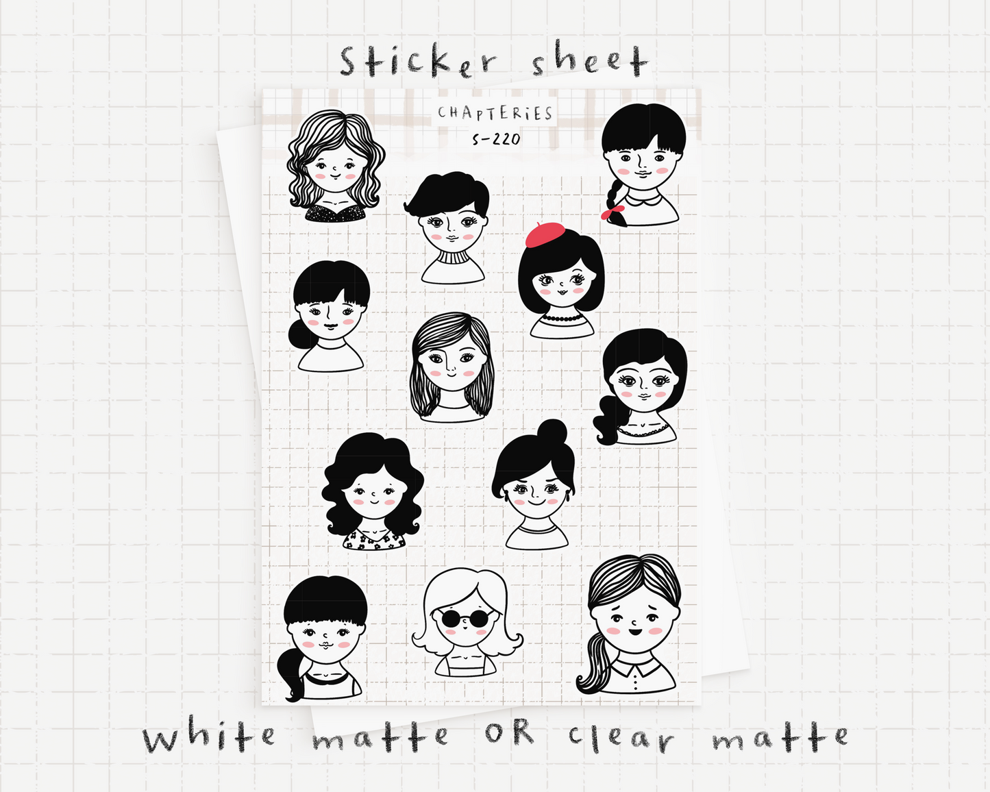 Sticker sheet - S-220