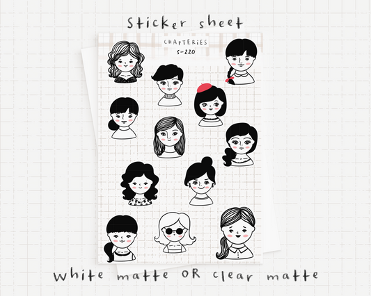 Sticker sheet - S-220