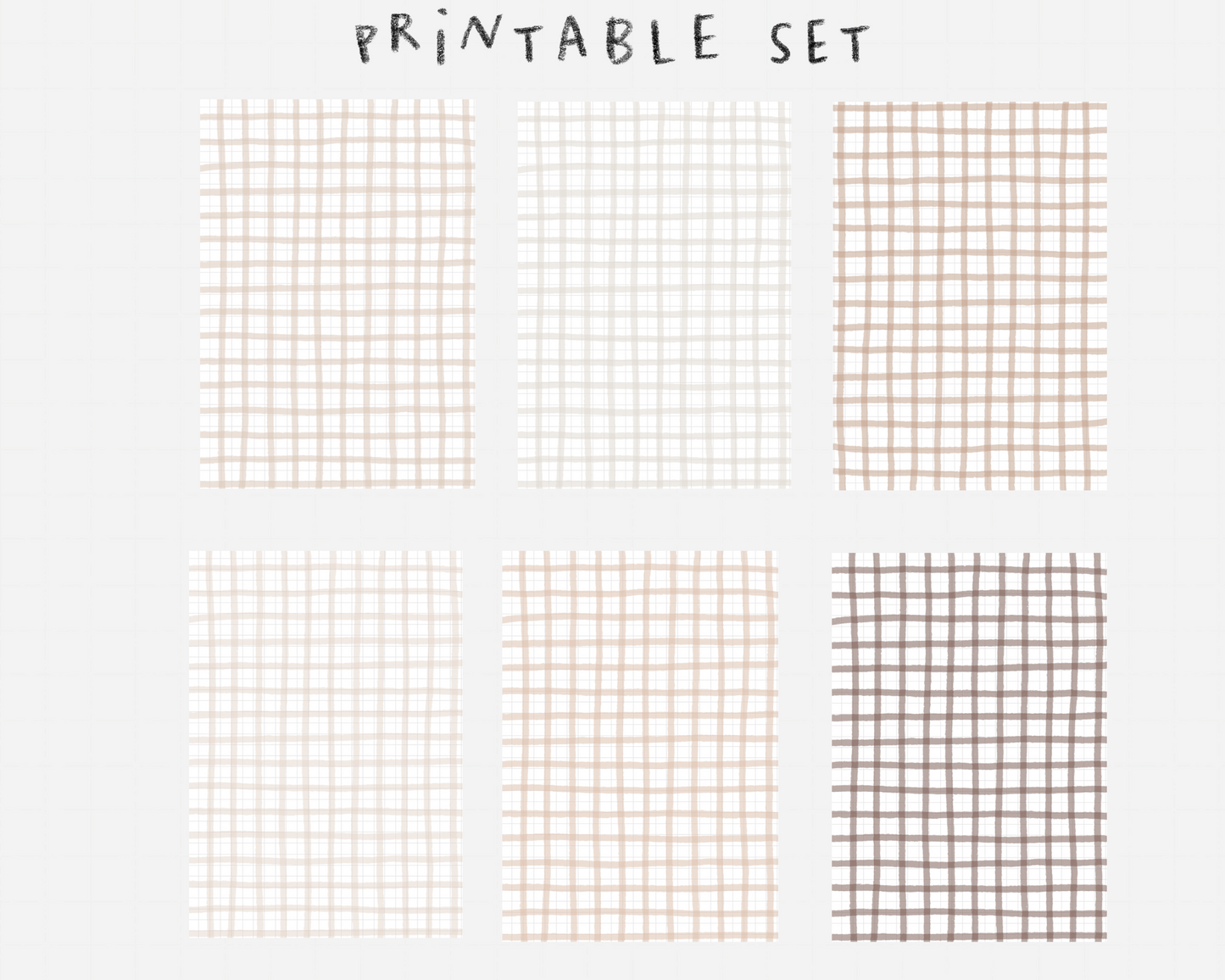 Printable set - Set 002