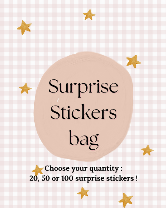 Surprise sticker bag !