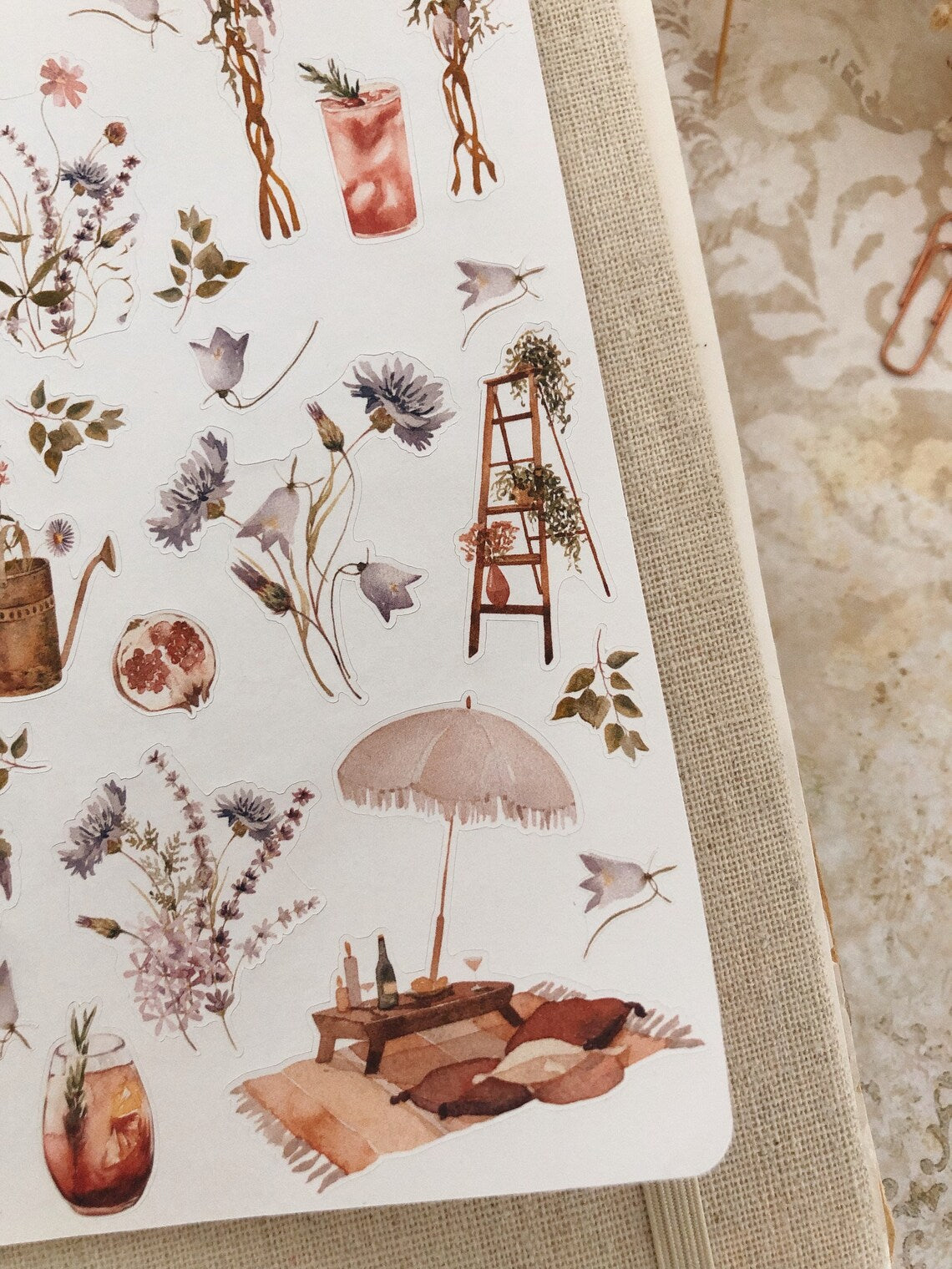 Sticker sheet - Garden Party