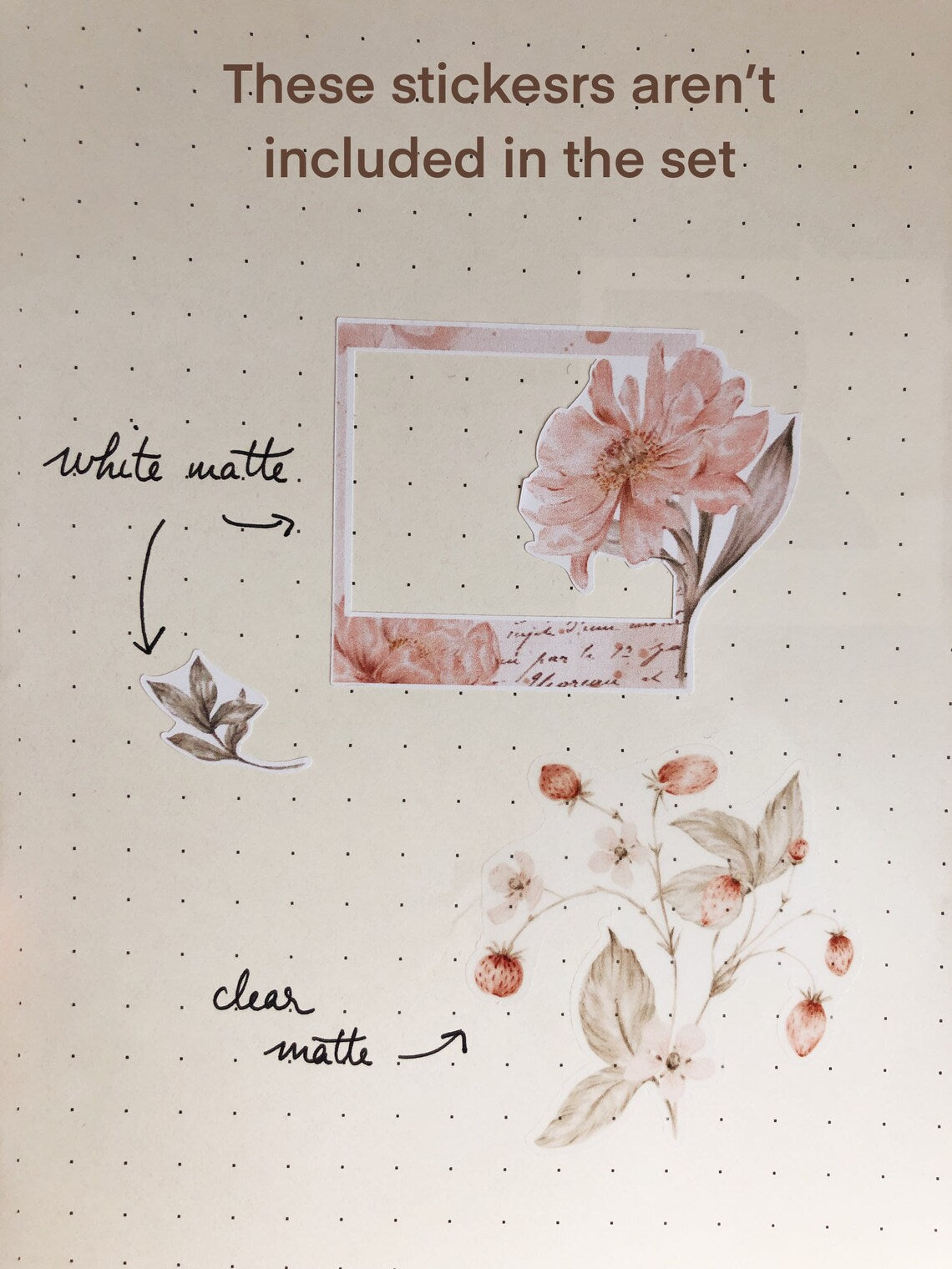 Sticker sheet - Garden Party