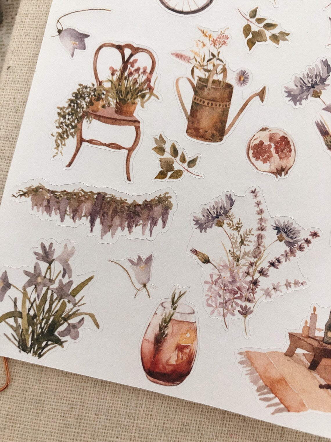 Sticker sheet - Garden Party