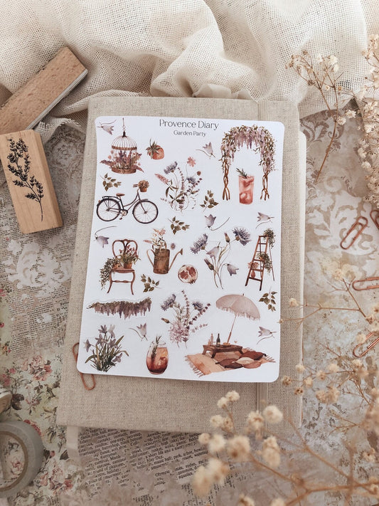 Sticker sheet - Garden Party