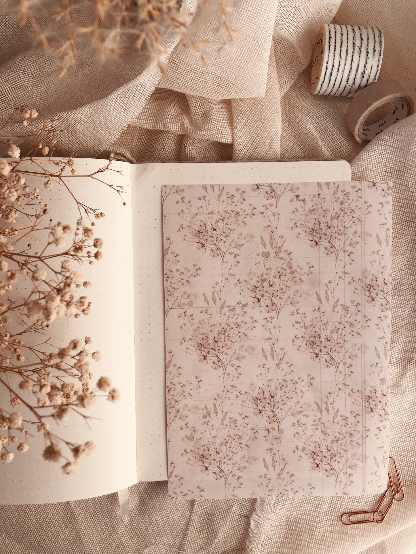 5 patterns A5 stickers - « Some Poetry »