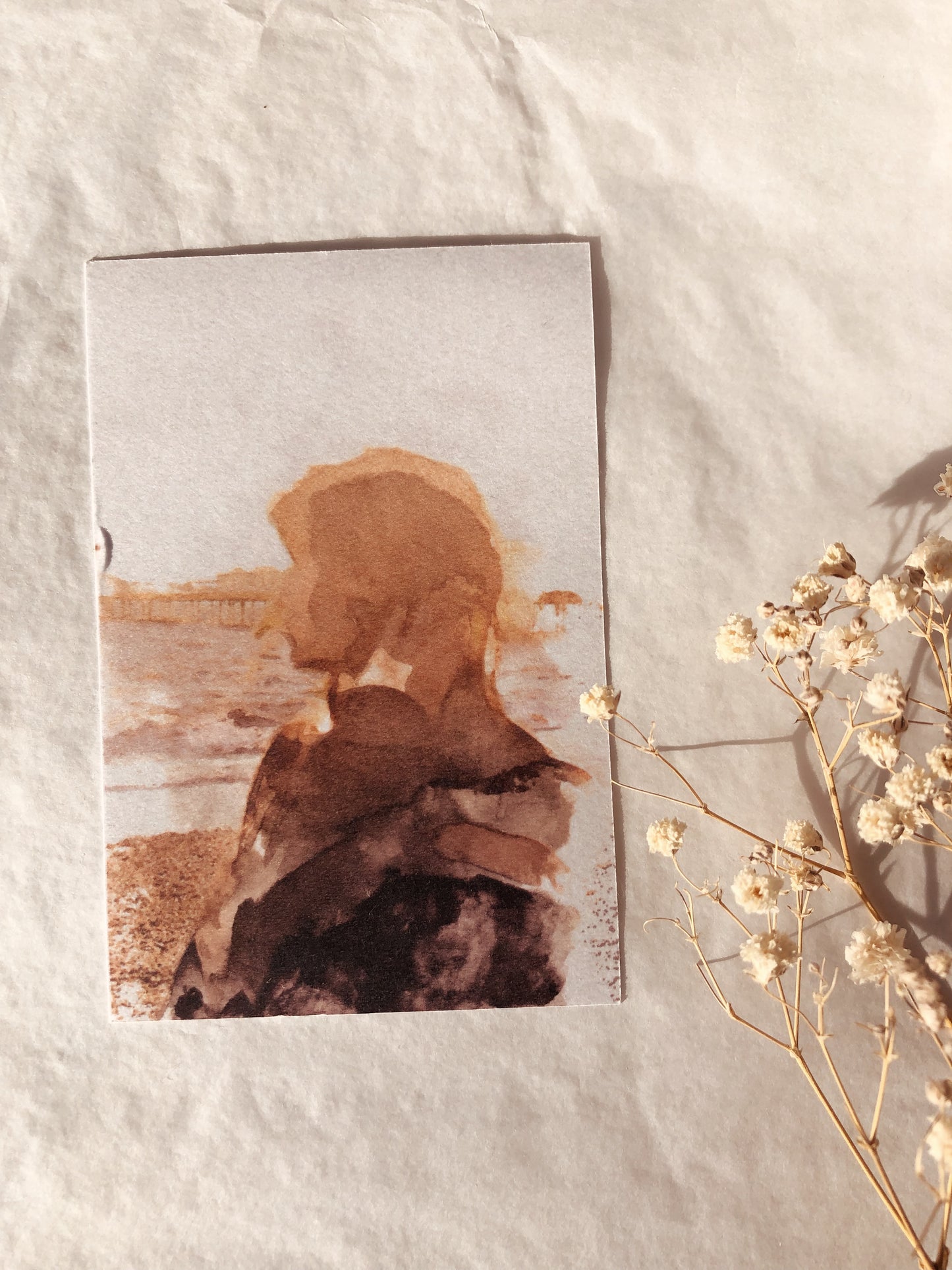 7 watercolor clear matte stickers