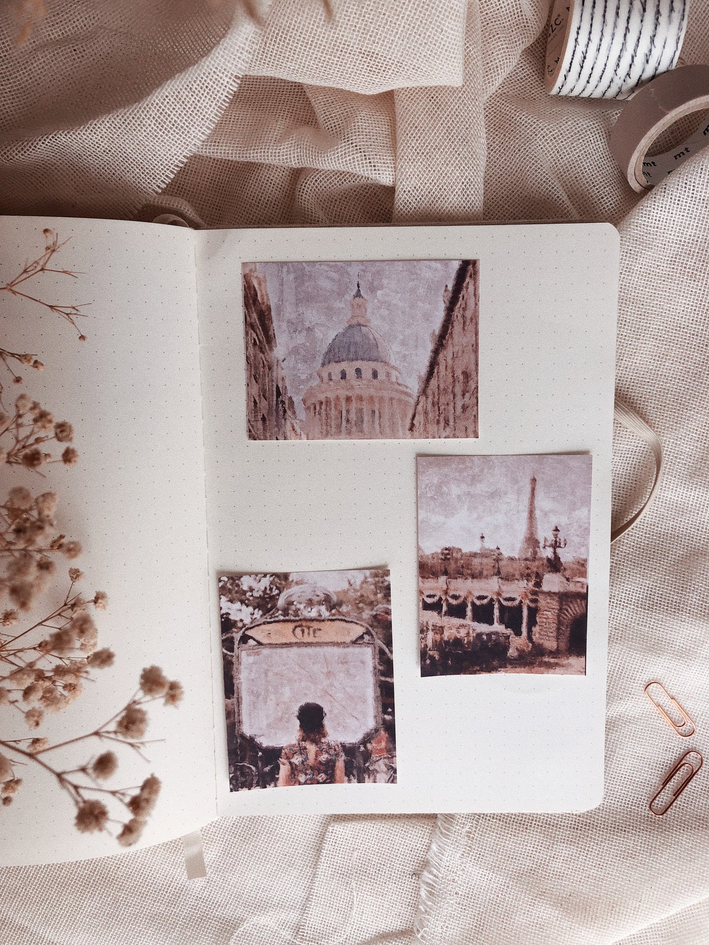 8 Parisian paintings stickers